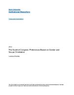 The scent of colognes: preferences based on gender and sexual orientation